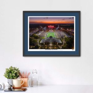 Framed Attendance Record Paulson Stadium Fine Art Print
